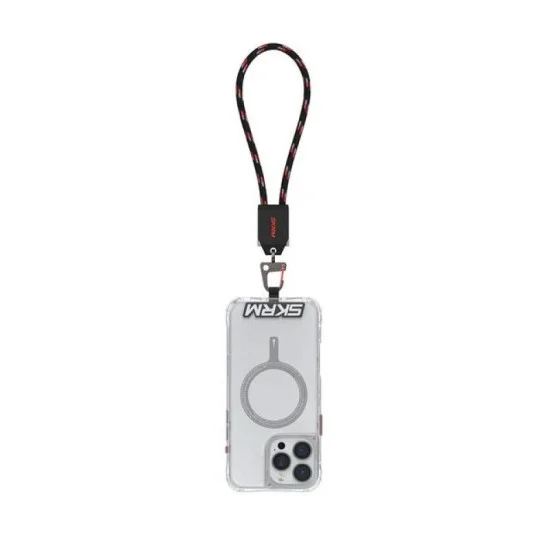 Skinarma Dyno Ve 2-In-1 Handstrap And Charging Cable (C-To-C) - Black